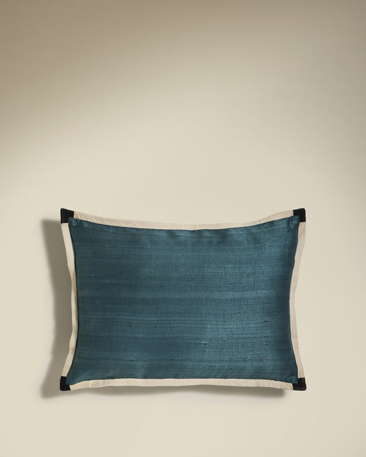 Coussin Séquence 2 en 1 - Bleu Sarah/Forêt