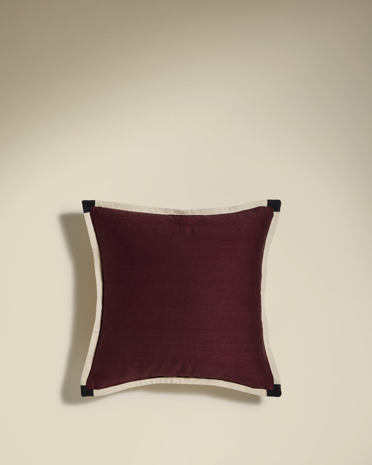 Coussin Séquence 2 en 1 - Ocre/Carmin