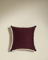 Coussin Séquence 2 en 1 - Ocre/Carmin