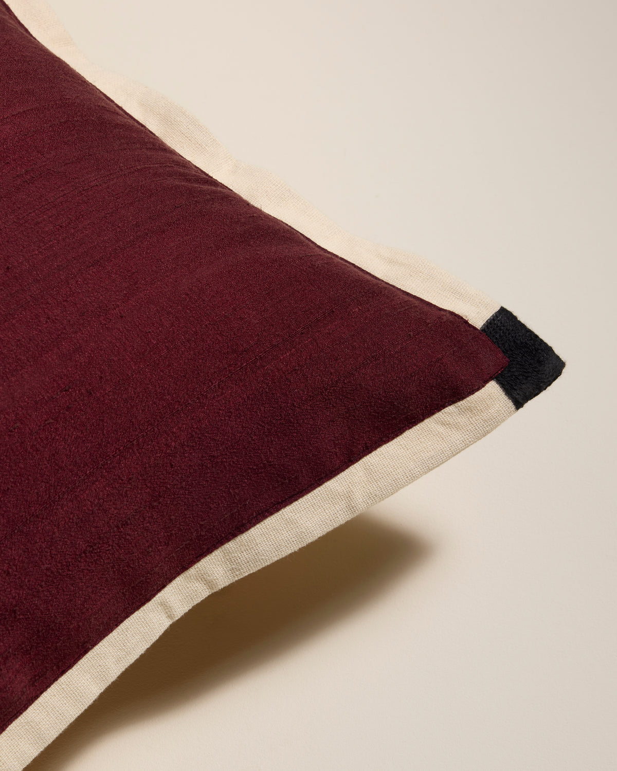 Coussin Séquence 2 en 1 - Ocre/Carmin