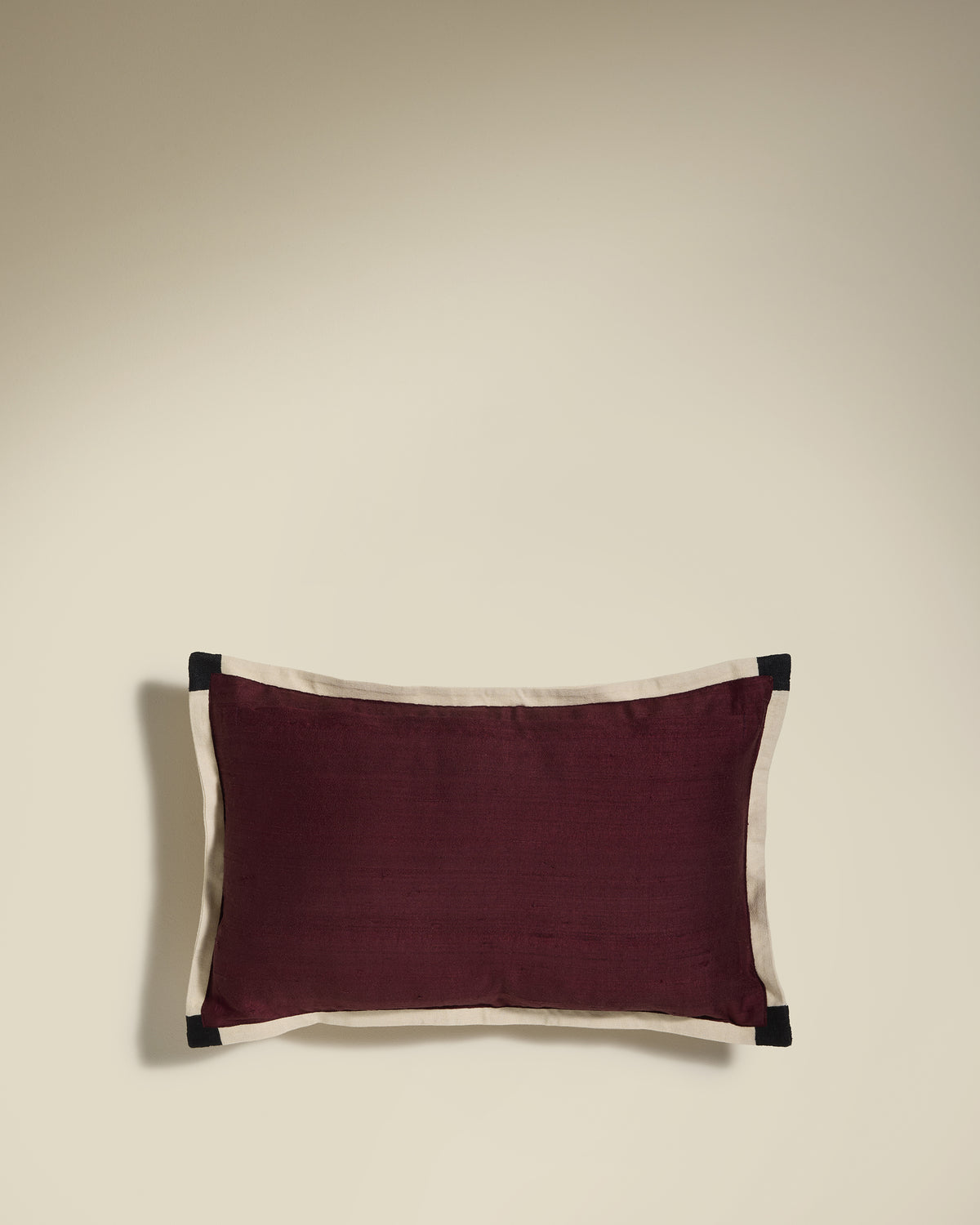 Coussin Séquence 2 en 1 - Ocre/Carmin