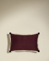 Coussin Séquence 2 en 1 - Ocre/Carmin