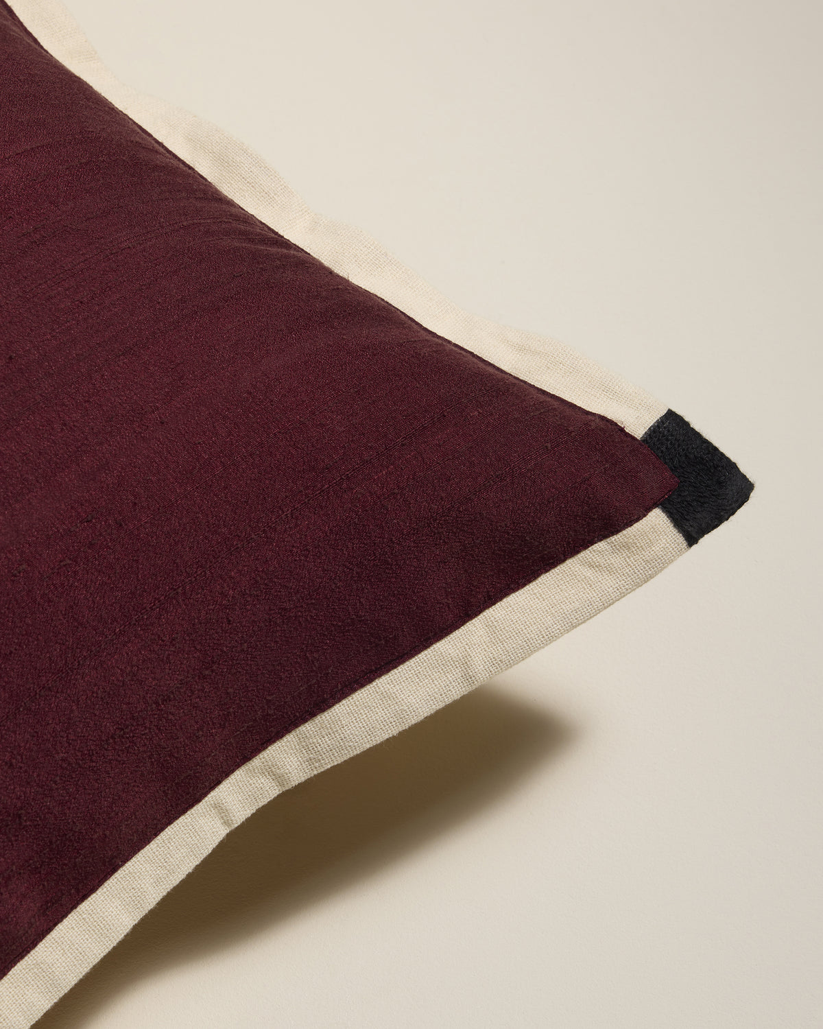 Coussin Séquence 2 en 1 - Ocre/Carmin