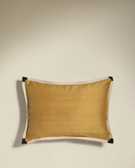 Coussin Séquence 2 en 1 - Ocre/Carmin