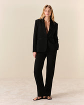 Faubourg Smoking Jacket - Black