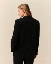 Faubourg Smoking Jacket - Black