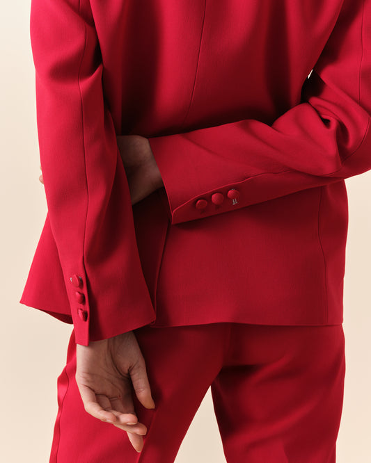 Veste Smoking Faubourg - Rouge