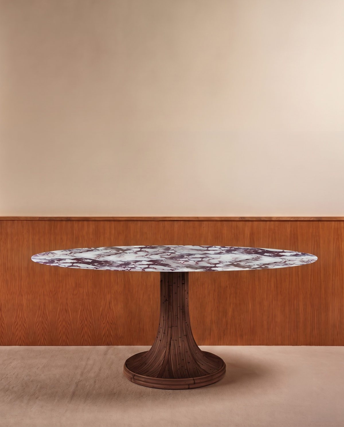 Table Haute Riviera - Marbre rouge