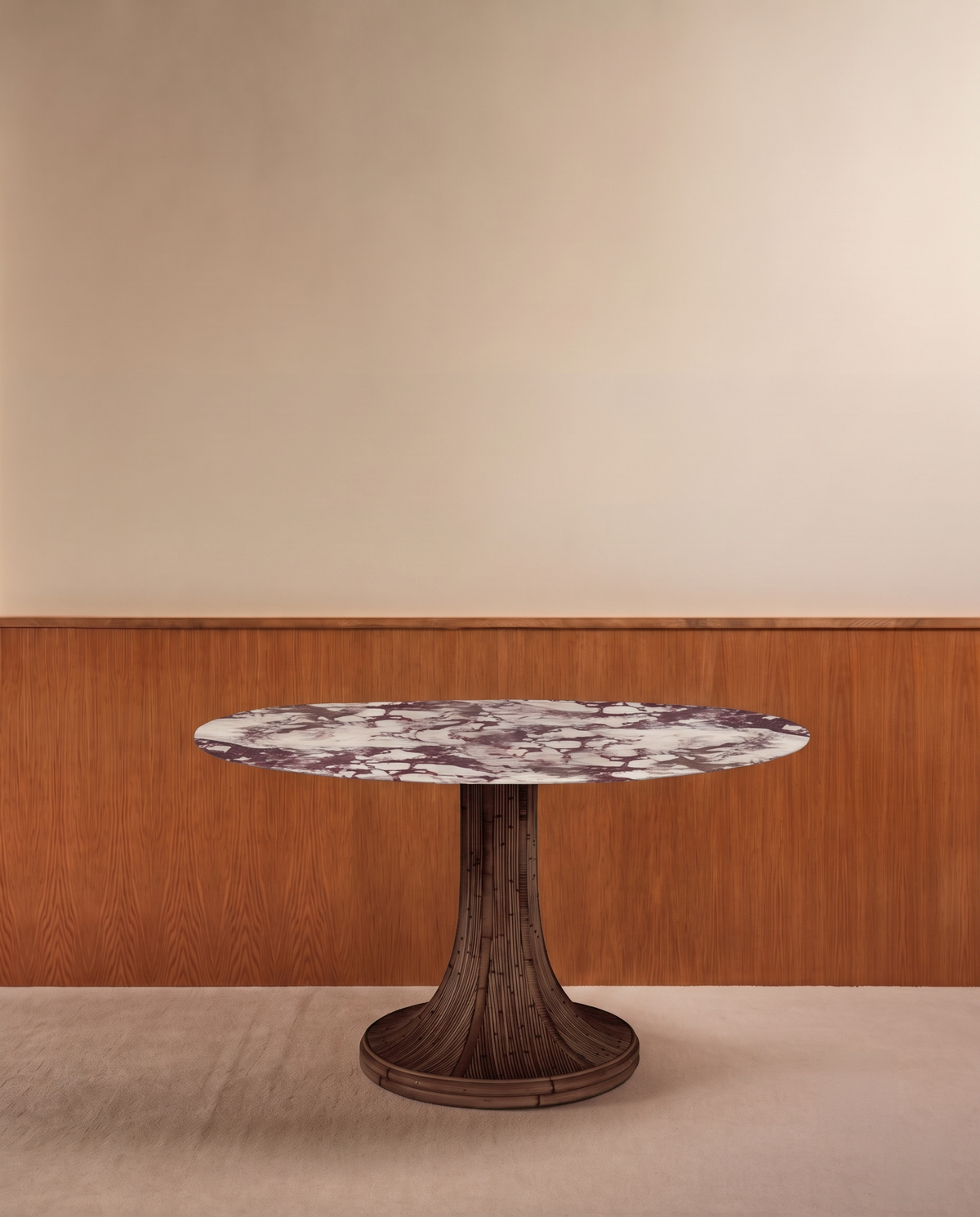 Table Haute Riviera - Marbre rouge