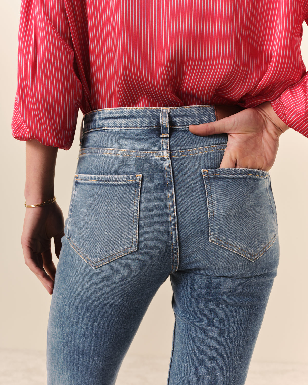 John flare jeans - Light Blue