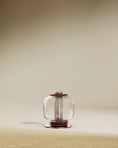 Loulou Floor Lamp - Aubergine design Maison Sarah Lavoine Aubergine Glass 1