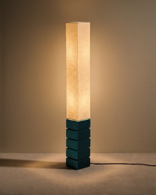 Lampadaire Tower - Bleu Sarah