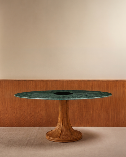 Table Riviera - Naturel / Marbre Vert