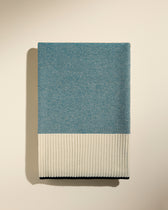 Plaid Sky - Bleu Sarah  2 - Décoration Design