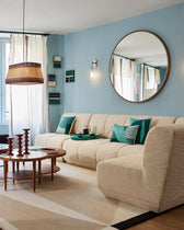 Miroir Bulle - Noyer