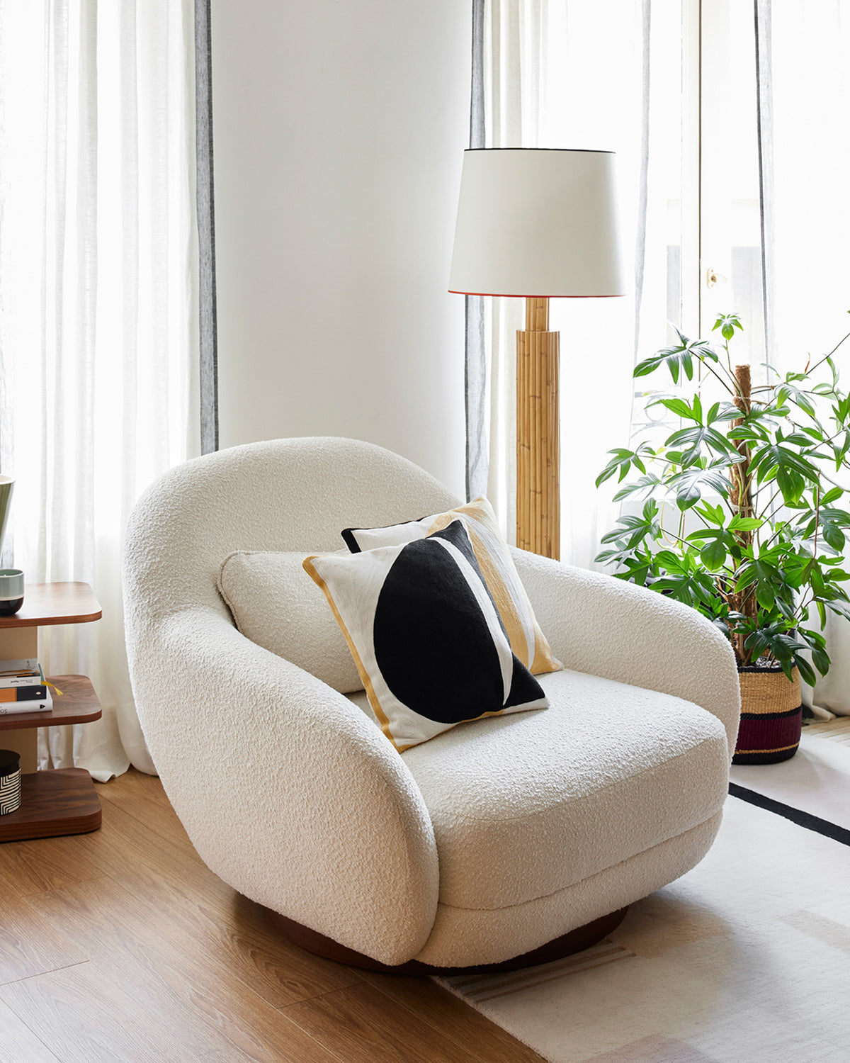 Riviera Floor Lamp - Natural