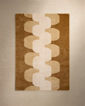 Cadence rug - ocher 1 - Decoration Design
