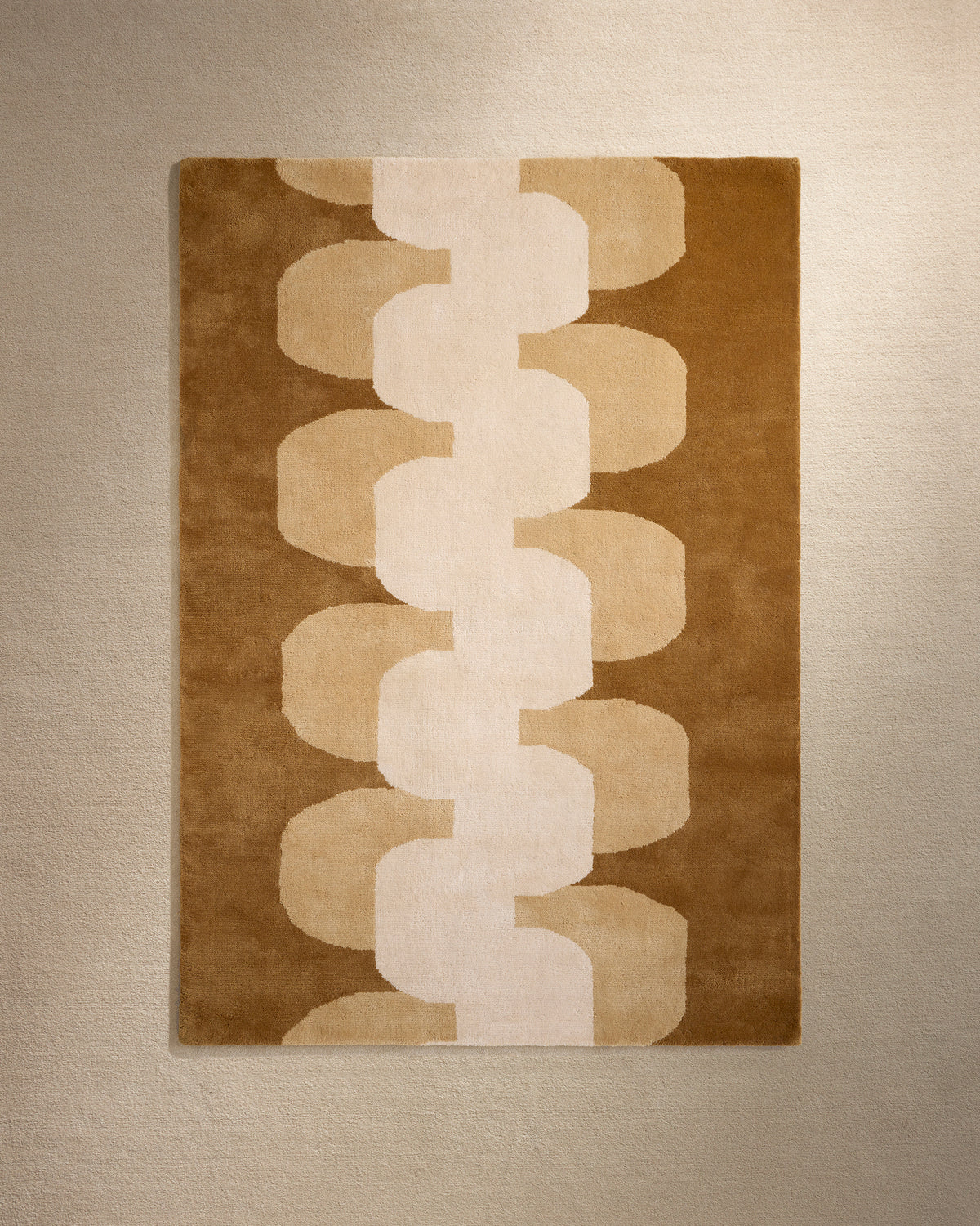 Cadence rug - ocher 1 - Decoration Design