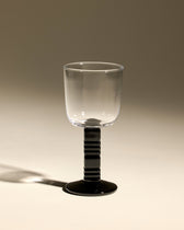 Pause water glass - Black Large model | Black 1 - Design Decoration