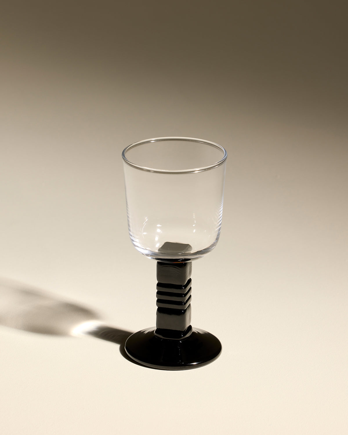 Pause wine glass - Black 2 - Design Decoration
