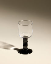 Pause wine glass - Black 2 - Design Decoration