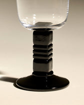 Pause wine glass - Black 3 - Design Decoration