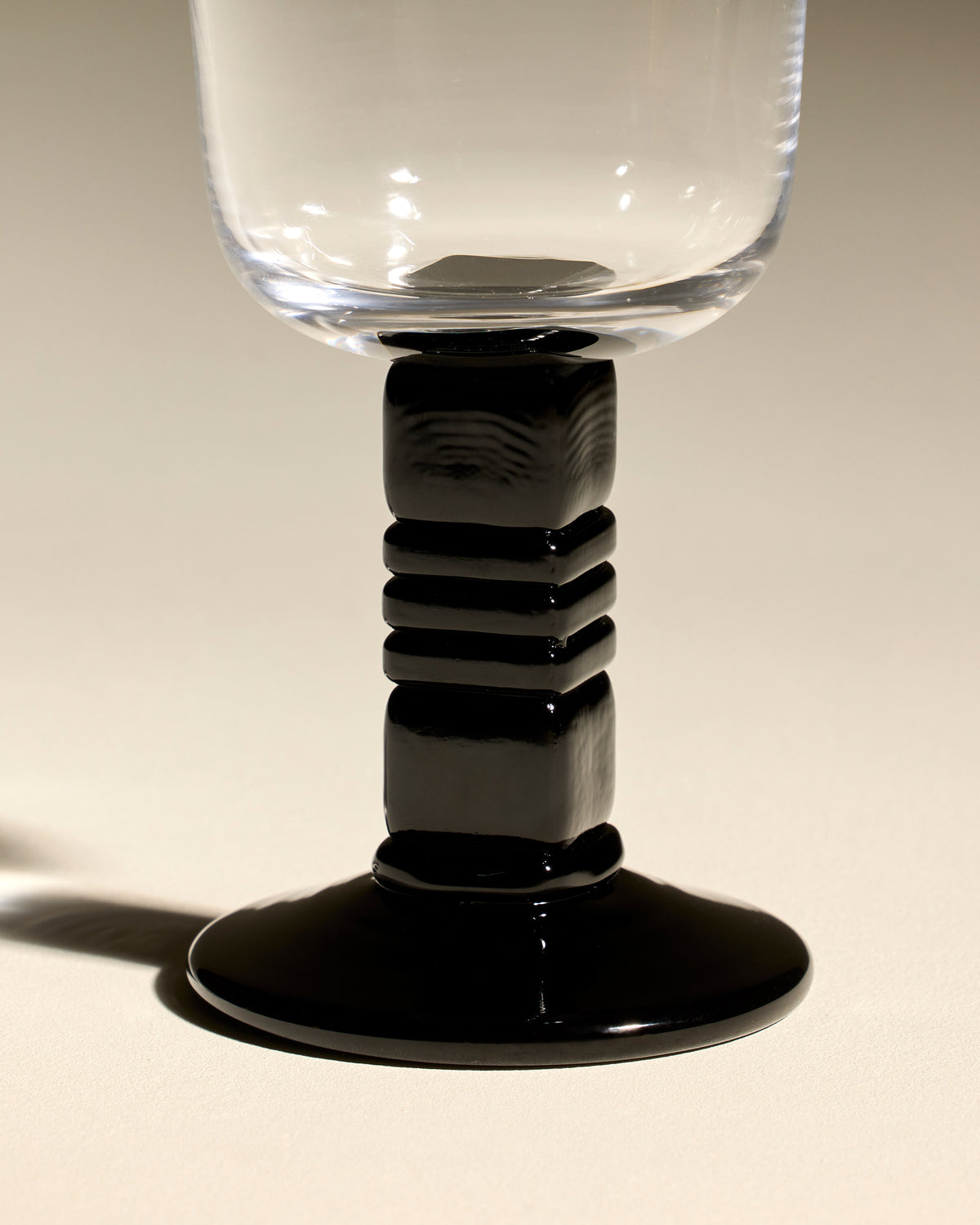 Pause wine glass - Black 3 - Design Decoration