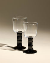Pause wine glass - Black 4 - Design Decoration
