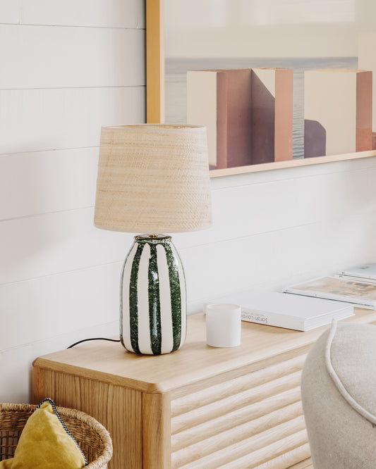Lampe de table Palmaria - Vert